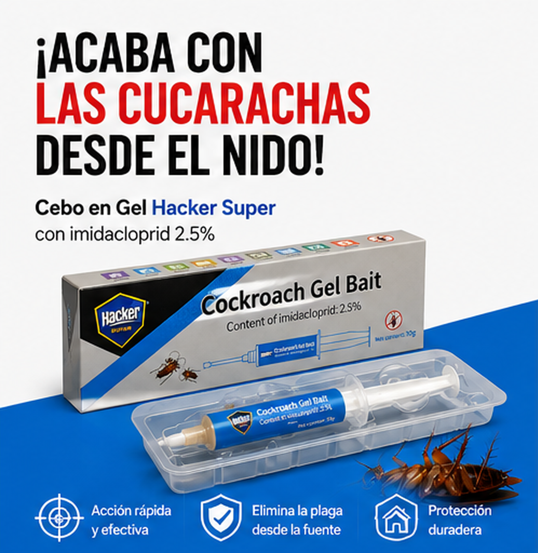 Cebo en gel para cucarachas