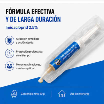 Cebo en gel para cucarachas