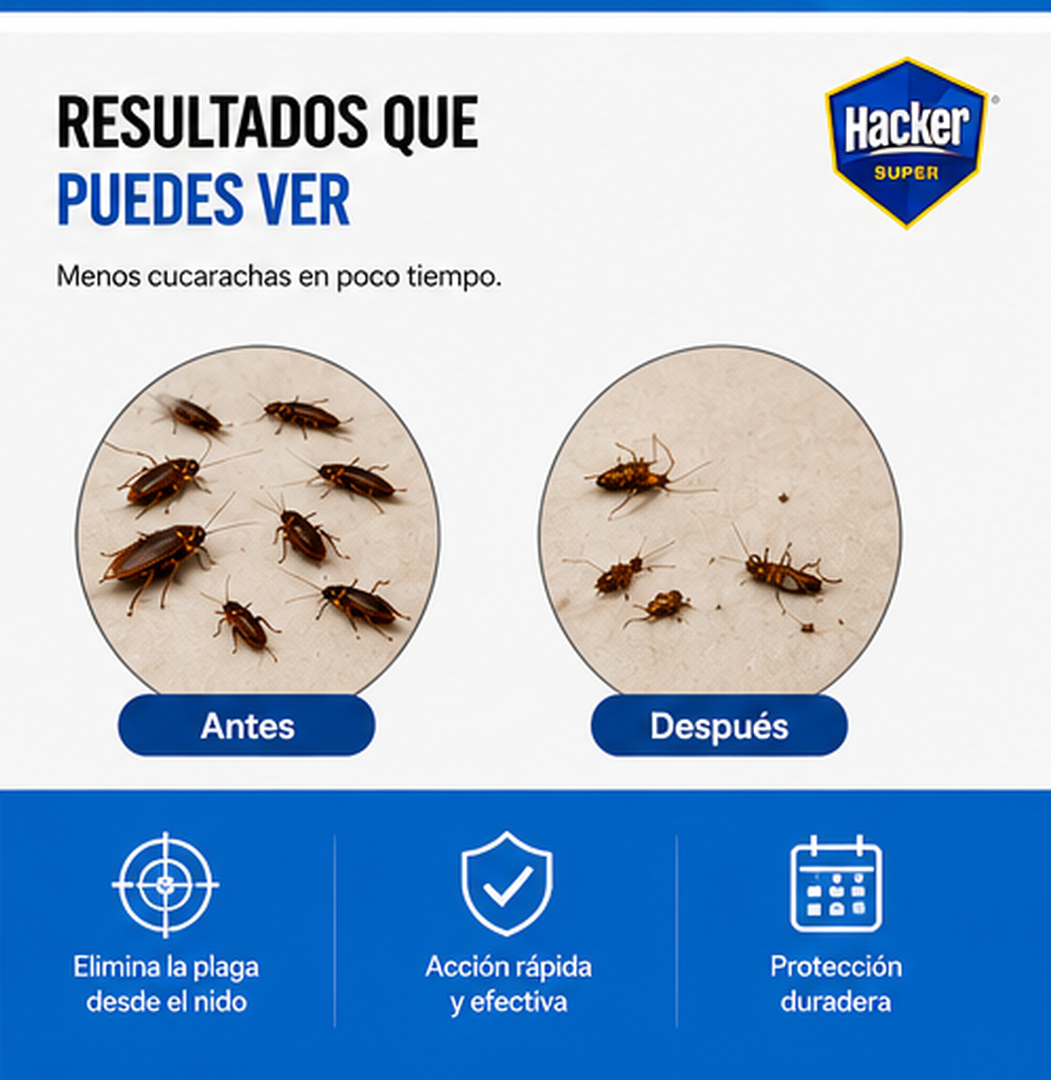 Cebo en gel para cucarachas