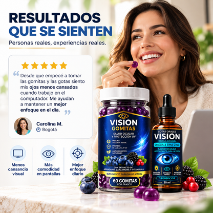 GOMAS VISION OCULAR + REGALO