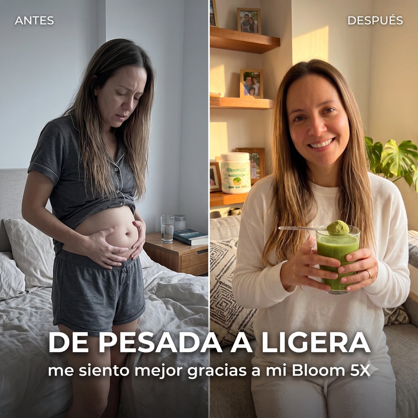 Bloom 5X Suplemento en Polvo · Digestión Saludable