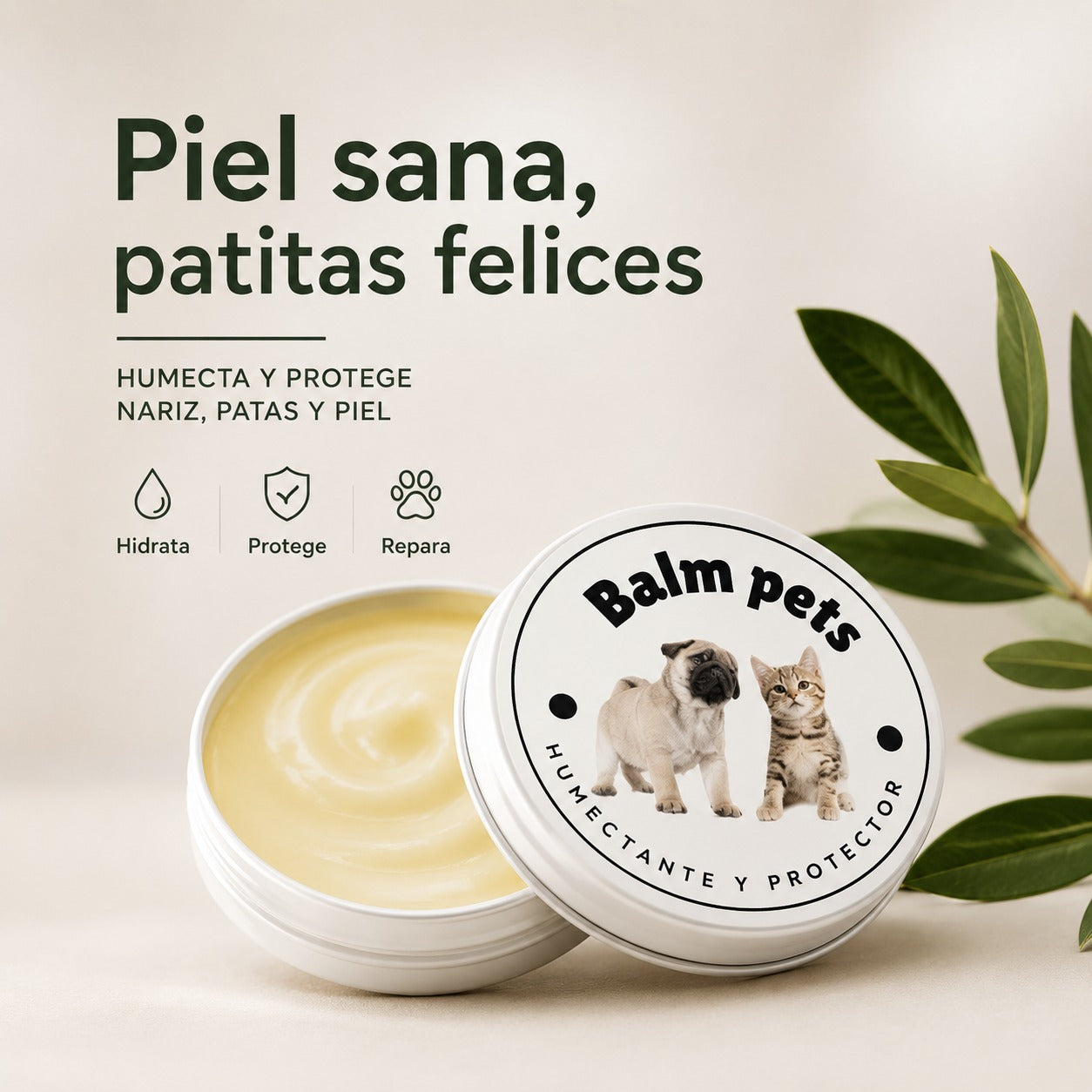 🐶🐱 BalmPets | Bálsamo hidratante para mascotas