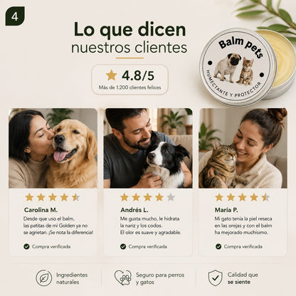 🐶🐱 BalmPets | Bálsamo hidratante para mascotas